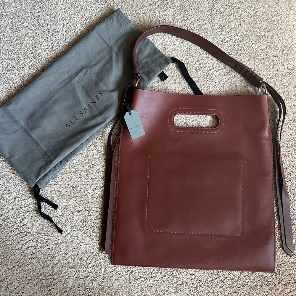 ALLSAINTS shoulder bag, brand new with tags.